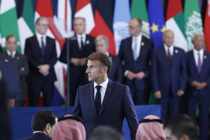 As France burned, Macron was looking for his legacy