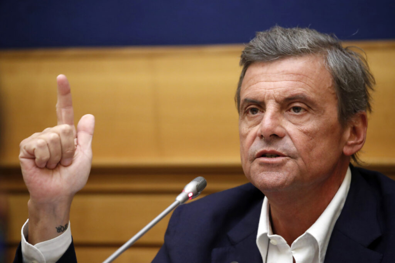 ‘Truth is not optional’: Italy’s Calenda describes viral moment he stuffed Ukraine critic in a locker