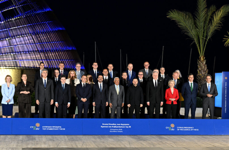 29 leaders gathered in Cyprus. As usual, the summit was about one who didn’t.