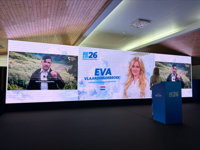 AfD, Vox mingle with ex-US Border Patrol chief, white nationalist leader at ‘remigration summit’