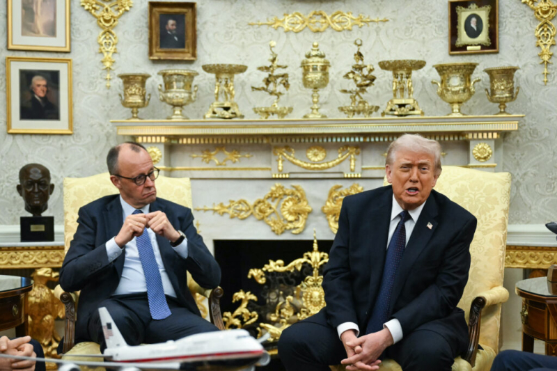 Merz shrugs off Trump clash over troops, trade