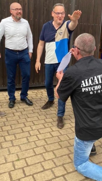 Far-right German lawmaker faces scrutiny after photo appears to show Nazi salute