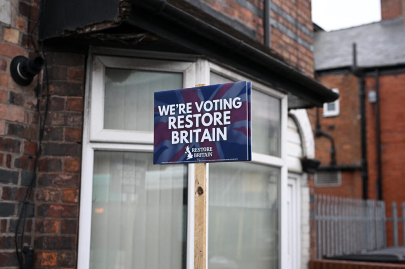 Hard-right Restore Britain has a plan to hammer Farage nationwide