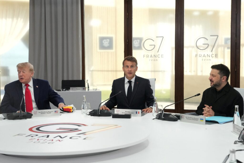 How Macron won Trump round at the G7. Until the next bust-up.