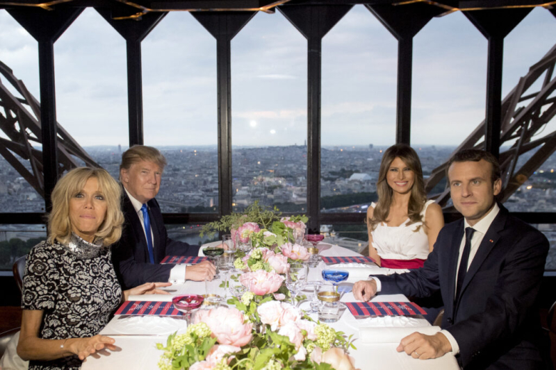 Macron weighs his options for wooing Trump at G7: Dinner at Versailles, or maybe golf