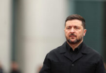 Zelenskyy says Farage-run councils should fly Ukrainian flag again