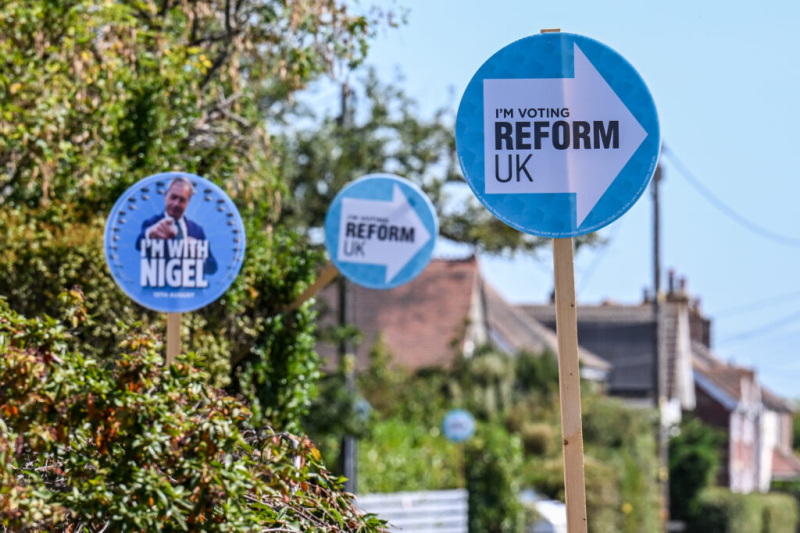 Deal or no deal: Farage faces polling hit from Restore Britain either way