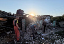 Russia launches massive overnight attack on Kyiv and southern Ukraine