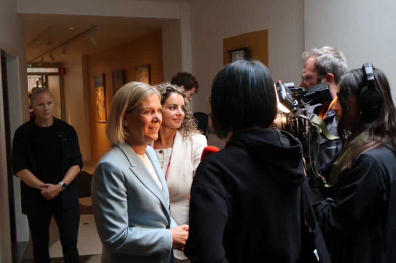 ‘Sweden is back’: Magdalena Andersson has big plans for Europe