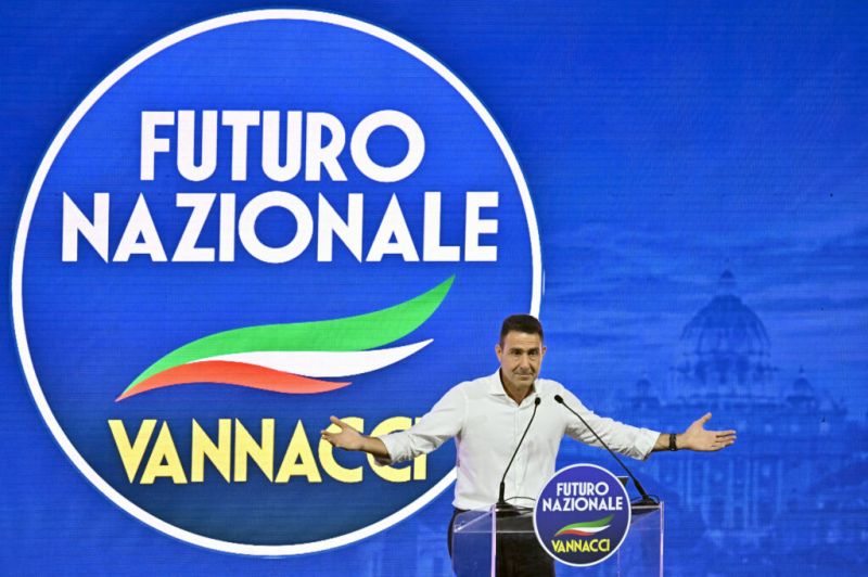 Far-right Italian general hunts the manosphere vote