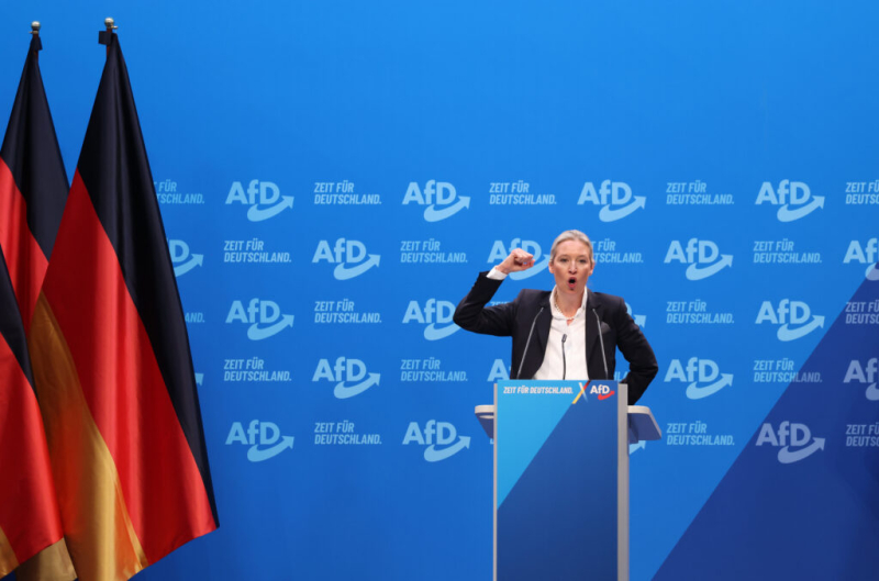 Leaked emails show AfD co-leader’s U-turn on ‘explosive’ nationalist colleague